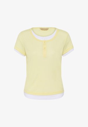 Culture, CURACHEL T-SHIRT - Trükipildiga T-särk - lemon meringue