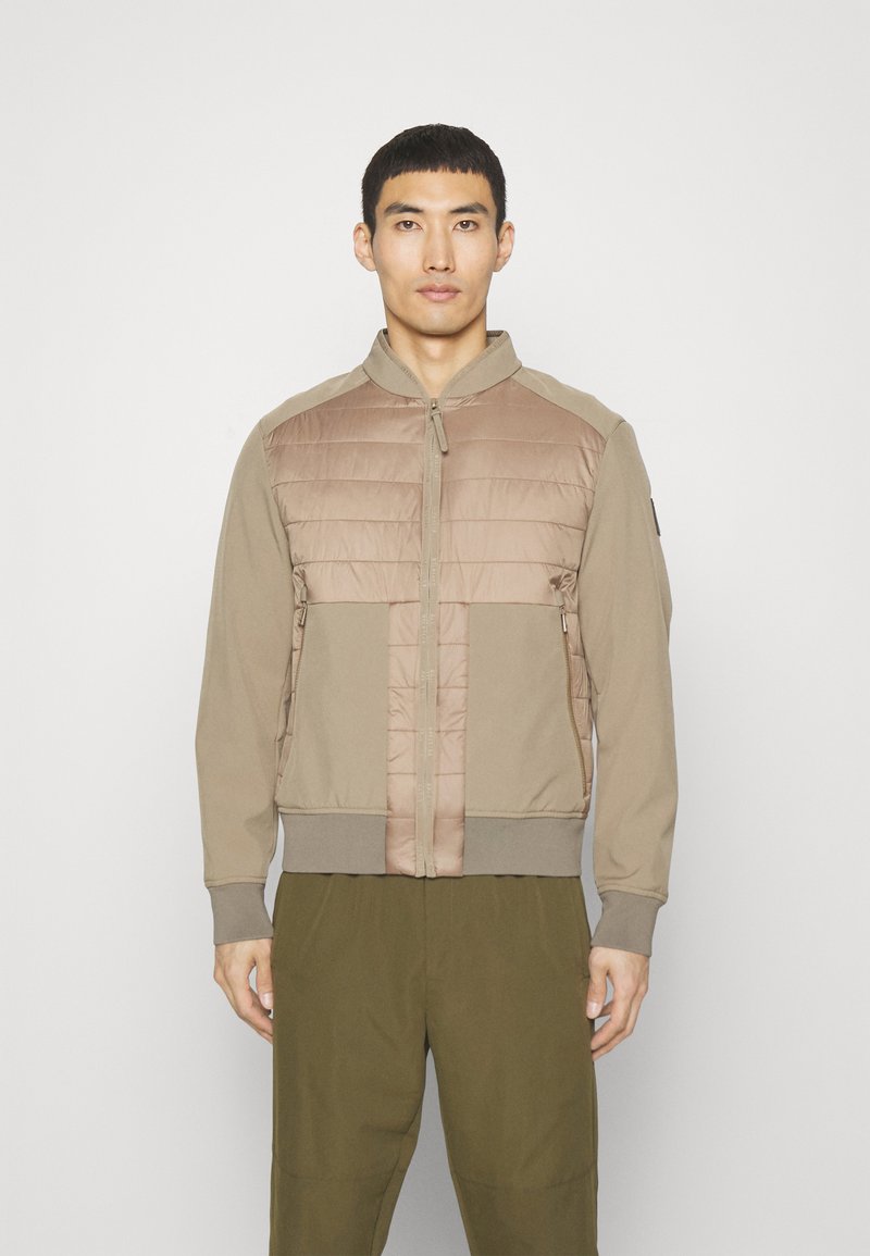 Belstaff REVOLVE JACKET Bomber Jacket fossil/dark grey Zalando.co.uk