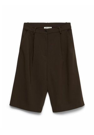 Vero Moda, SHORTS AWVANNAH SHORTS - Šortky - chocolate torte
