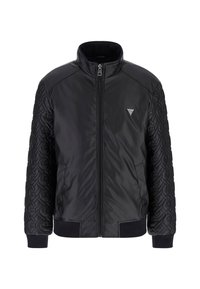 LOGO - Chaqueta de cuero sintético - schwarz