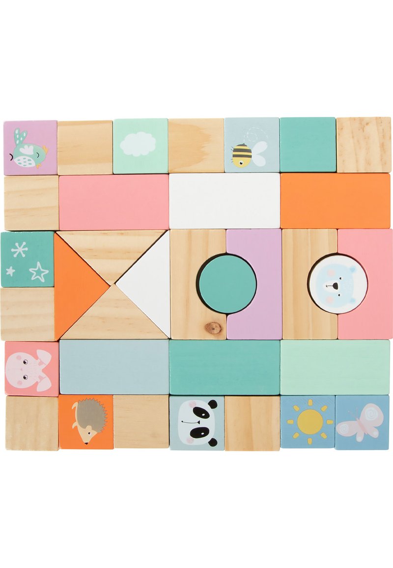 Kinder Kuscheltiere | Small Foot Blockspielzeug multi-coloured/mehrfarbig - FN56360 Kinder Kuscheltiere | Small Foot Blockspielzeug multi-coloured/mehrfarbig - FN56360