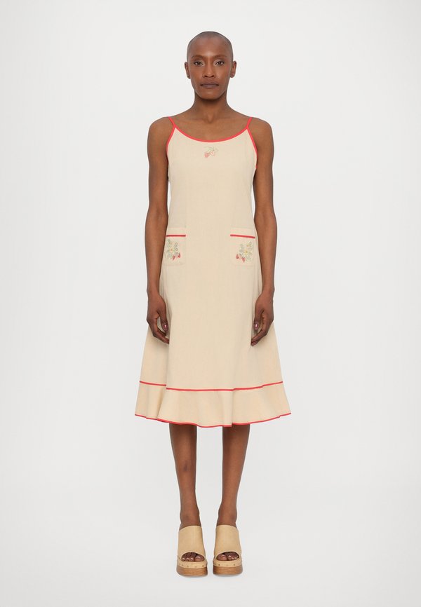LUNA DRESS - Day dress - light beige