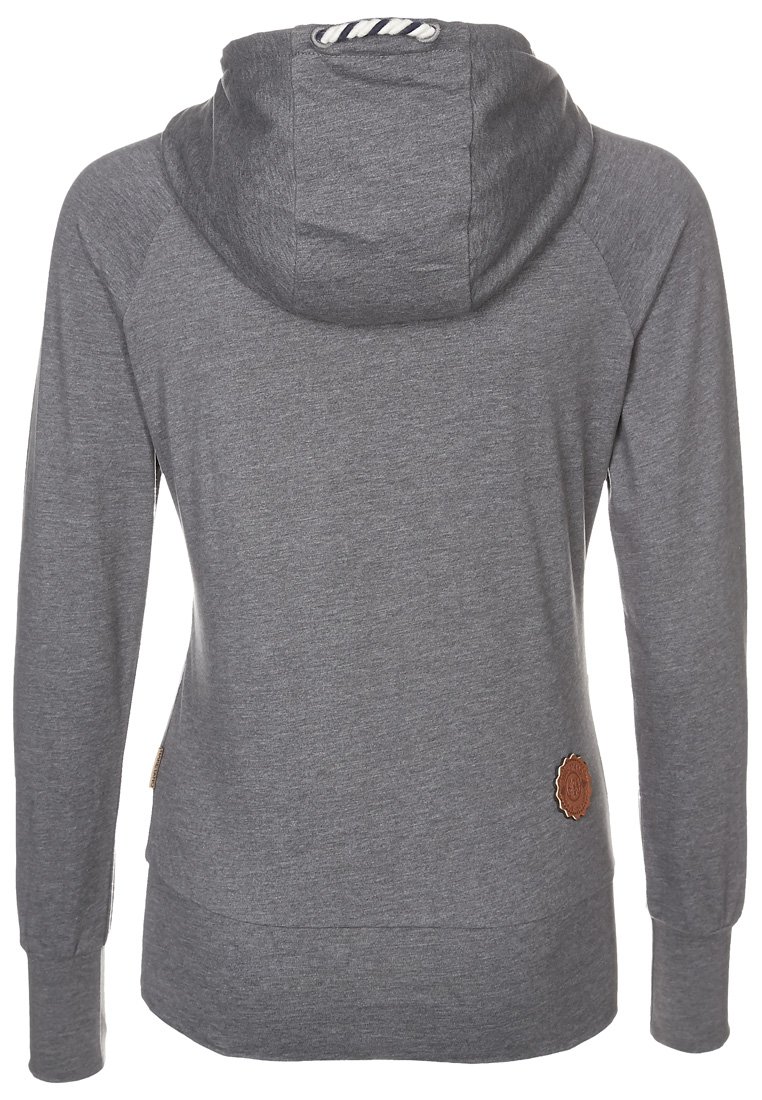 Naketano MANDY - Hoodie - dark grey melange/donkergrijs gemêleerd - Zalando .nl