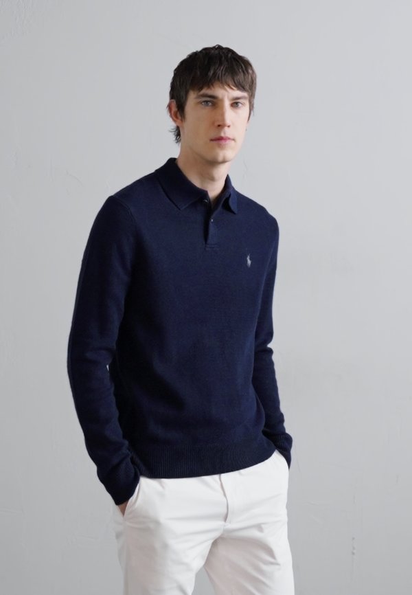 WOOL-COTTON POLO-COLLAR SWEATER - Jumper3