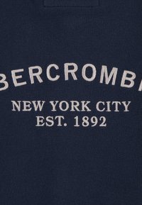 Abercrombie & Fitch HOODED - Felpa con zip - navy blazer