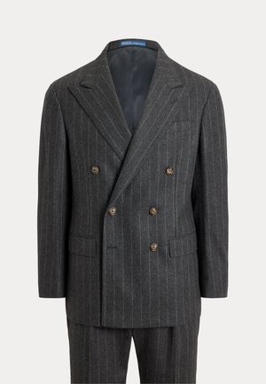 Polo Ralph Lauren, POLO TAILORED FIT CHALK-STRIPE SUIT - Costume - medium grey