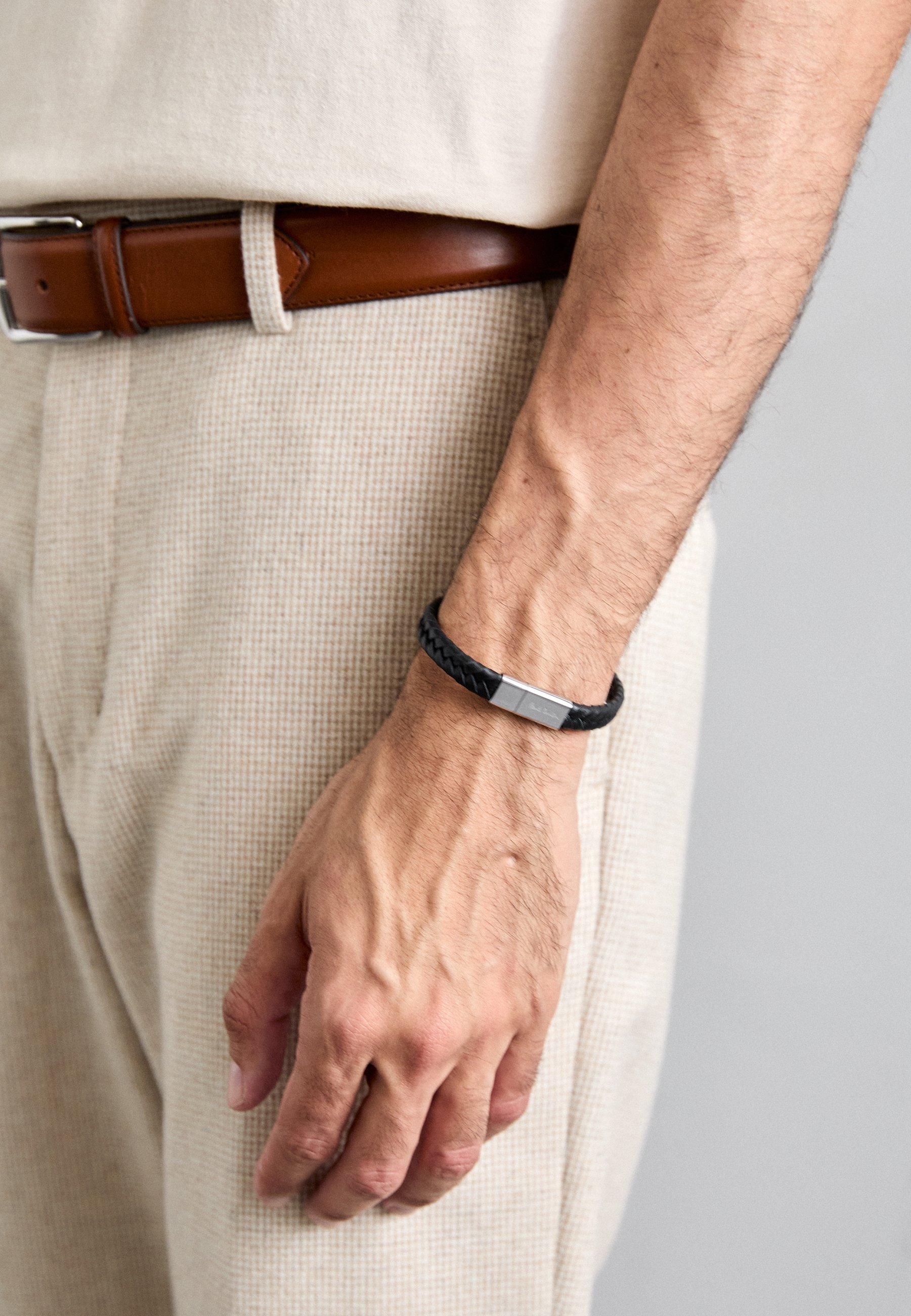 Paul Smith TWO TONE - Armband - black/schwarz - Zalando