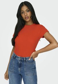 JDY MODISCHES GESTREIFTES JDY - T-shirt print - fiesta