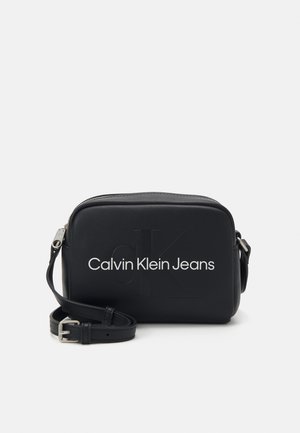 SCULPTED CAMERA BAG MONO - Cross body bag - black