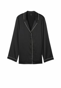 Pyjamashirt - schwarz - 019 - black