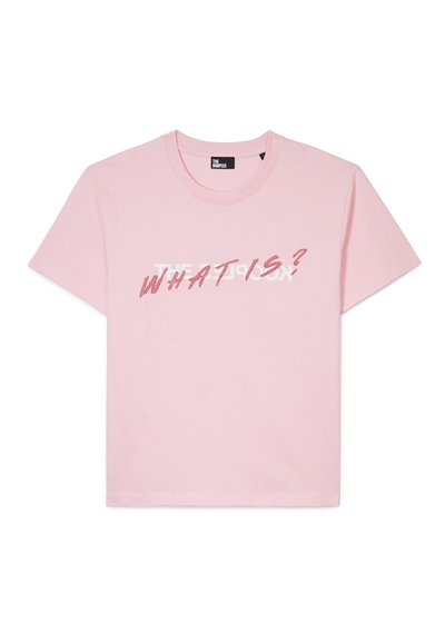 The Kooples Marškinėliai su spaudiniu - powder pink
