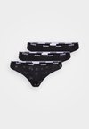 WOMEN PRINTED 3 PACK - Tange - black
