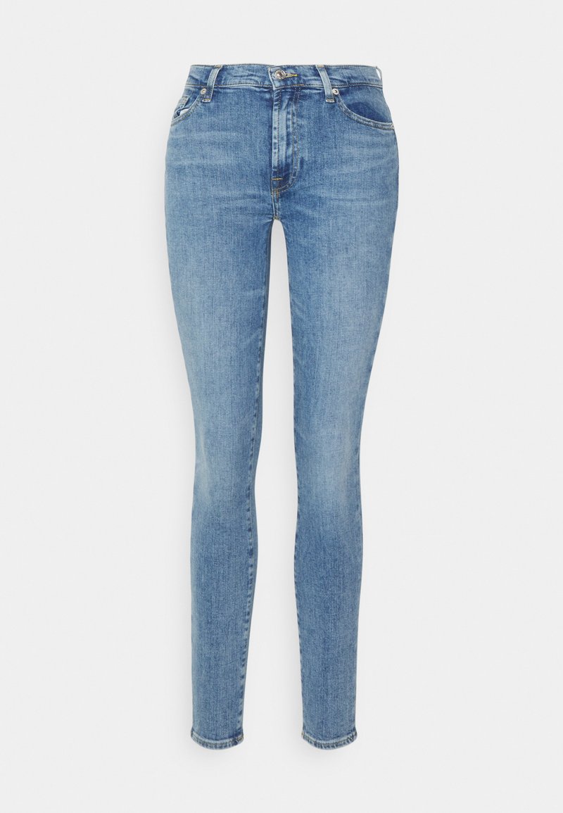 7 For All Mankind Jeans Skinny Fit lichtblauw