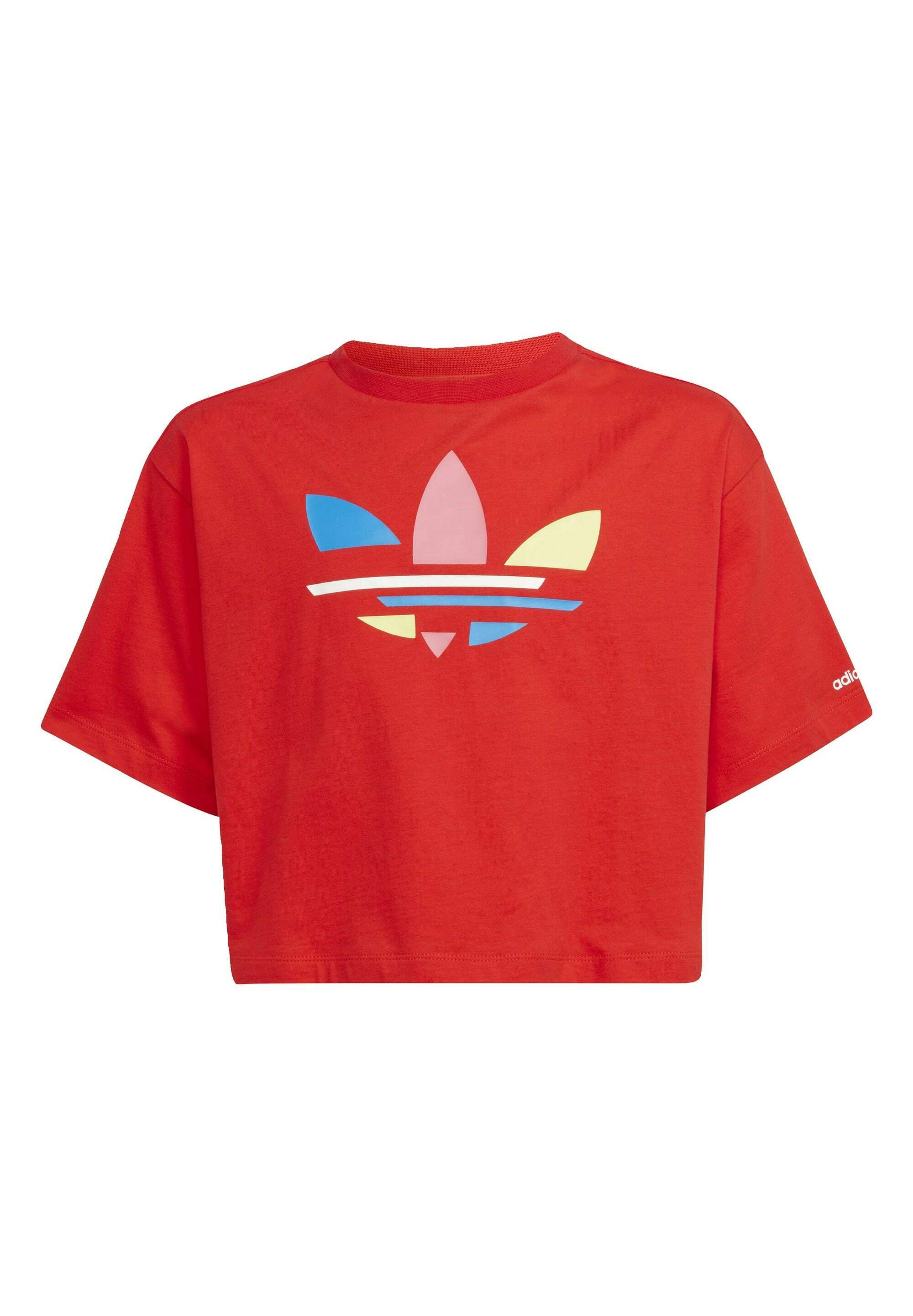 t shirt adidas rossa