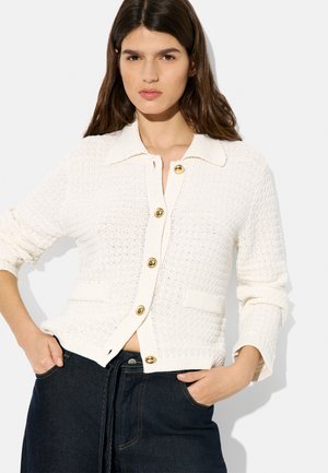 PARFOIS Cardigan - off white