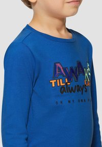 s.Oliver WEICHER  MIT EFFEKT - Longsleeve - royalblau