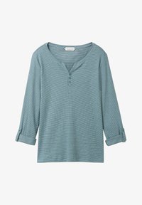 Unselected, green offwhite stripe ck