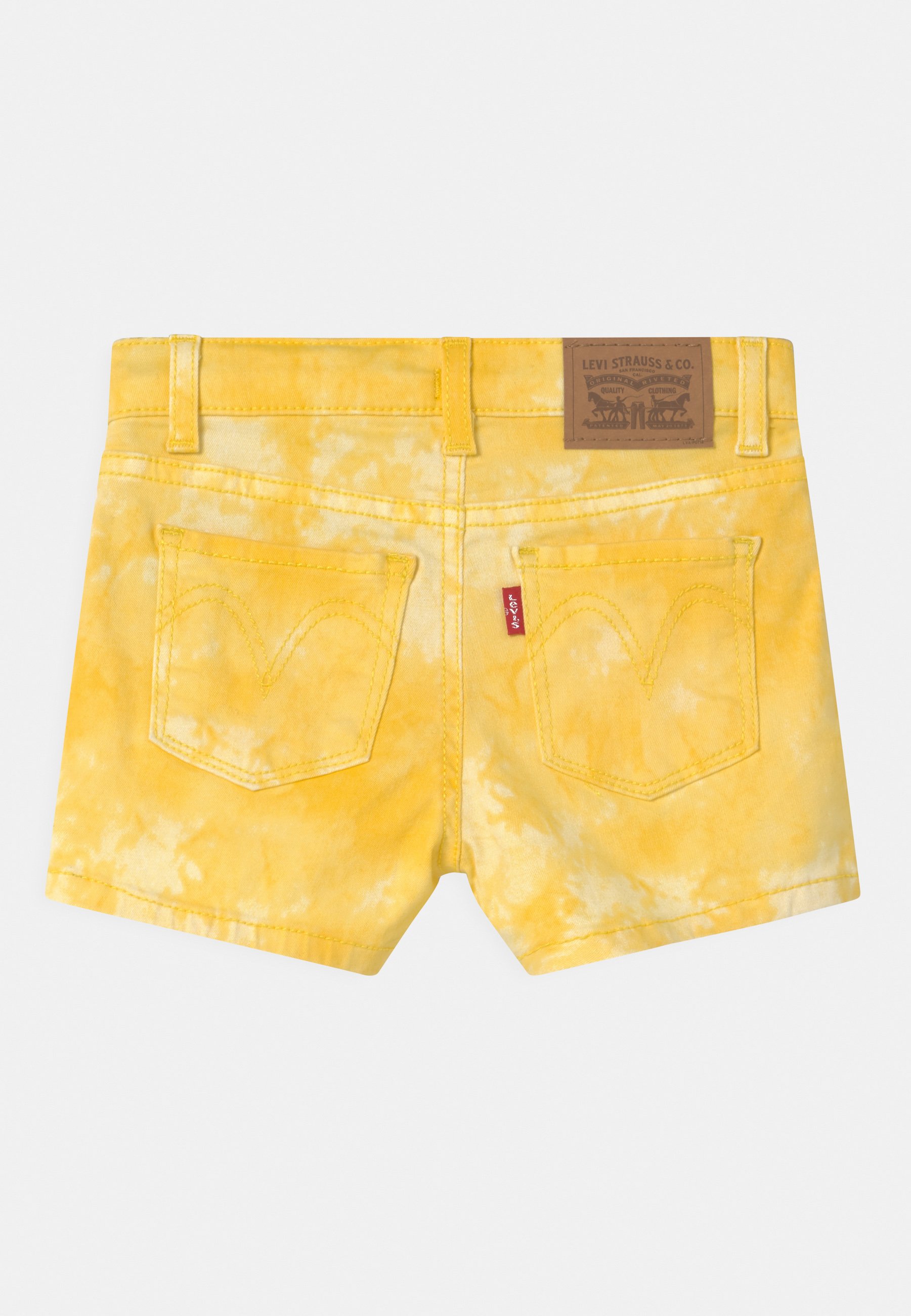 Levi's® TIE DYE - Denim shorts - golden 