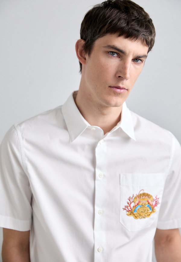 INFORMAL SHIRT CORAL THEATRE CREST EMBROIDERY - Shirt3