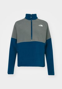 GLACIER HEAVYWEIGHT 1/2 ZIP - Fleecová mikina - midnight petrol/smoked pearl
