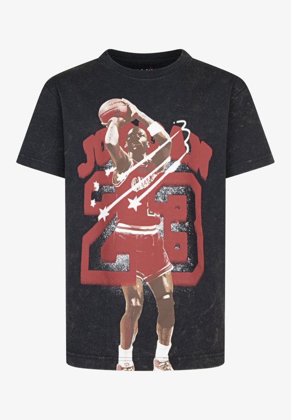 JORDAN 40TH ANNIVERSARY UNISEX - Print T-shirt - off noir2