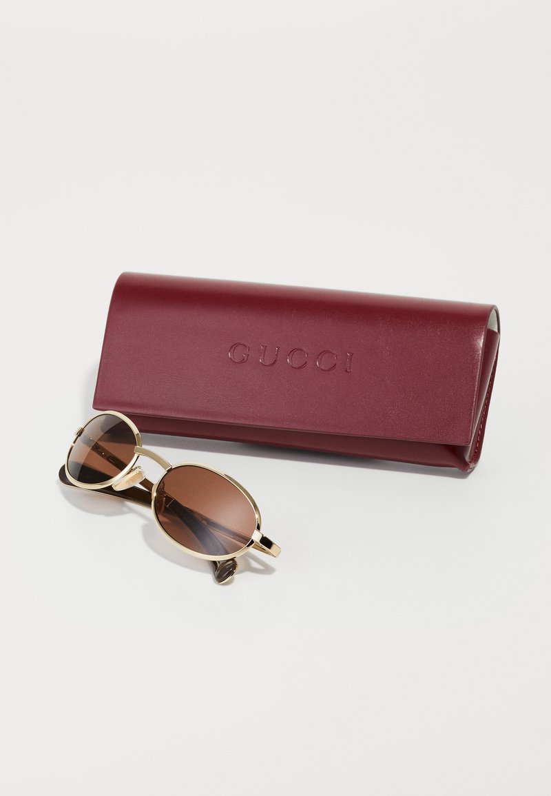 Gucci Sunglasses - gold-coloured/brown/gold-coloured 