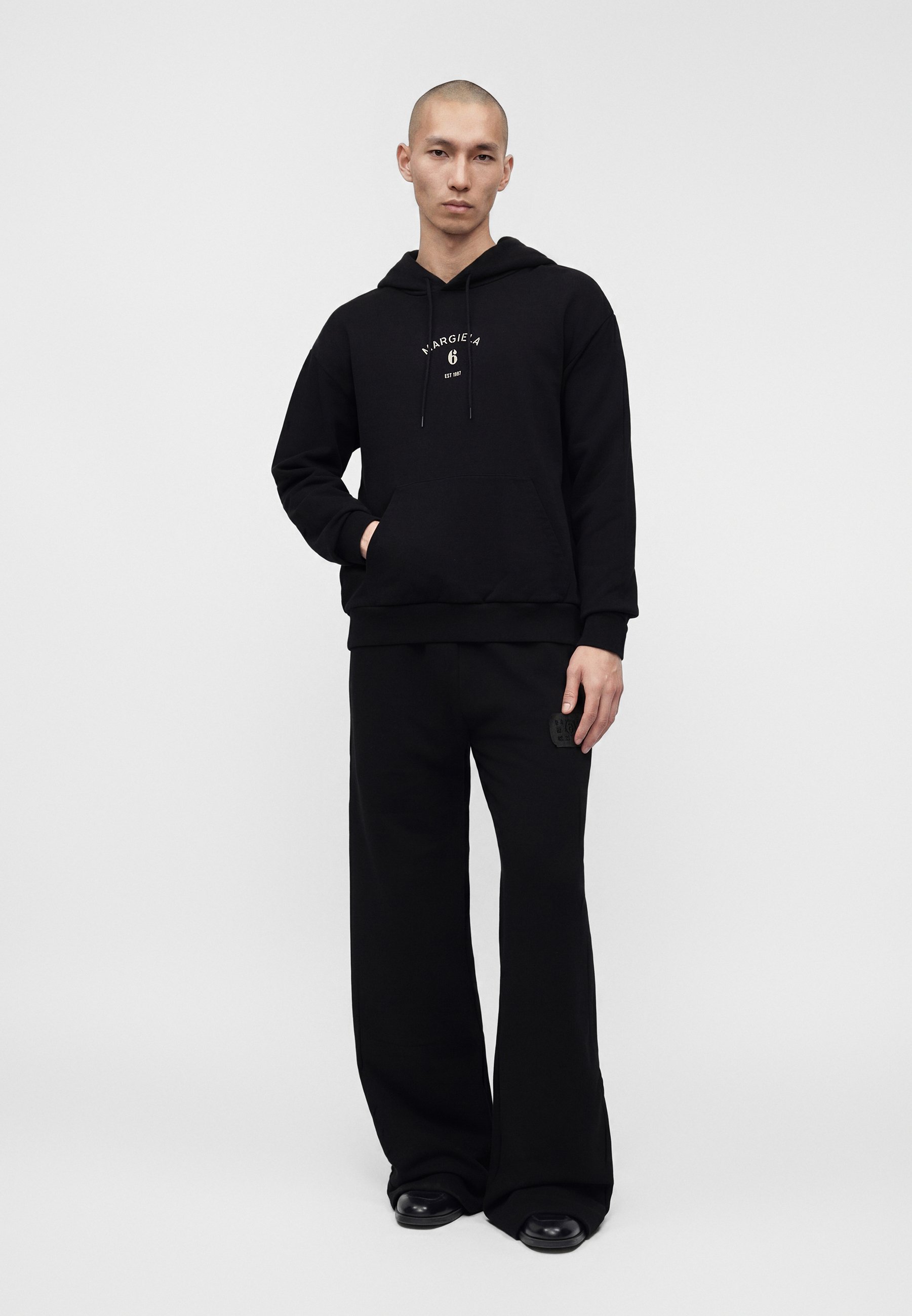 t*2様 mm6 Maison Margiela Mystery Man フード MM6 Maison Margiela Hoodie - black - Zalando.ie