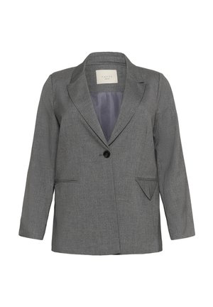 Kaffe Curve ELIANA  - Žakete - grey melange   chalk stripe