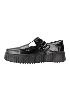 TORHILL BAR - Ankle strap ballet pumps - noir