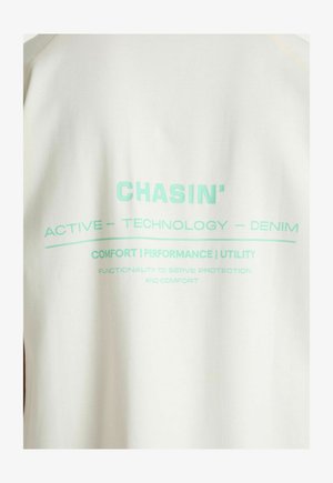 CHASIN', PARKER SCUBA - Tričko s potlačou - off-white