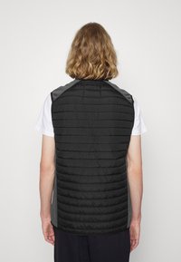 Jack & Jones COLLAR NOOS - Vestă - black/grey melange