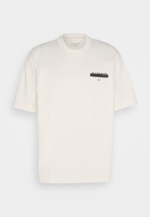 REDACT CREW - T-shirt med print - ashen white