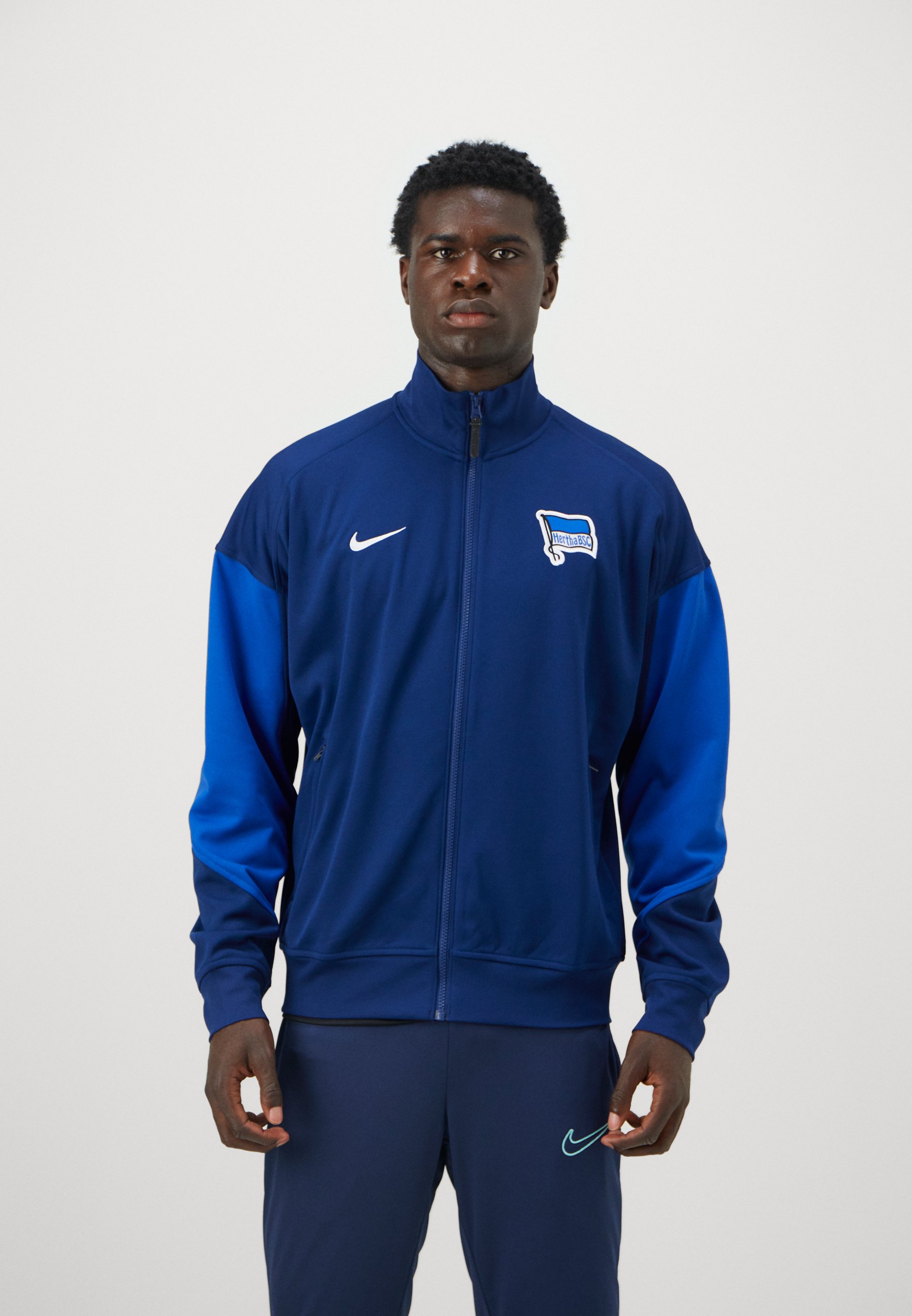Nike Performance HERTHA BSC ACADEMY ANTHEM JACKET - Club wear 