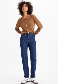 Levi's® - 80S MOM JEANS - Jeans Tapered Fit - bleu Miniatyrbilde 1