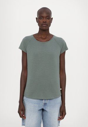 T-Shirt basic - faded green