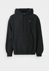 SOLO HOODIE - Sweater - black/white