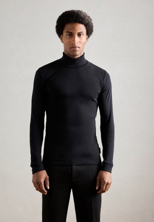LONG SLEEVE TURTLE NECK - T-shirt à manches longues - black