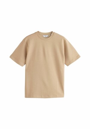 REGULAR FIT SMART SOFT TOUCH HEAVYWEIGHT
 - T-shirt basic - stone