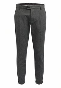 ERCAN - Pantaloni - black grindel