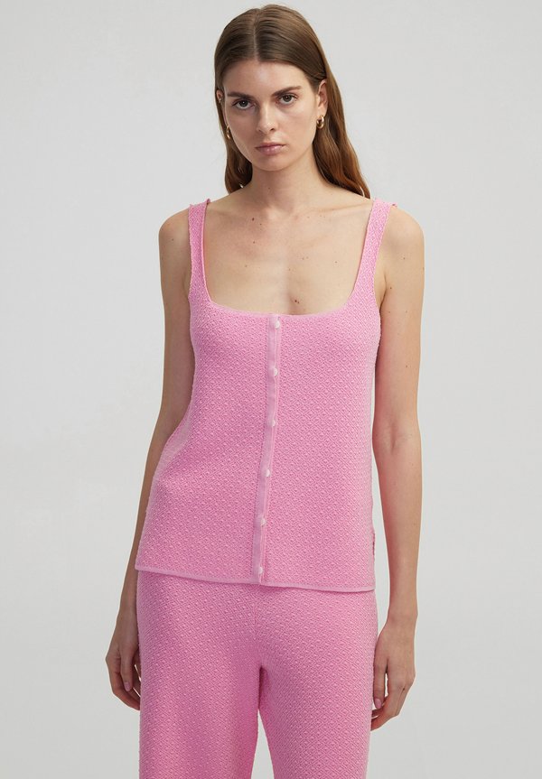 OPENWORK SQUARE NECKLINE - Weste