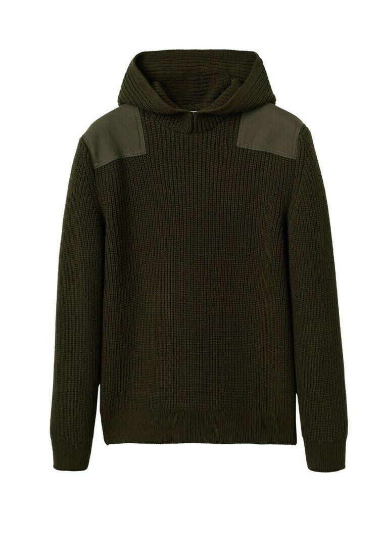 Herren Strickjacken | Mango ISOLA Kapuzenpullover khaki - VL07070 Herren Strickjacken | Mango ISOLA Kapuzenpullover khaki - VL07070