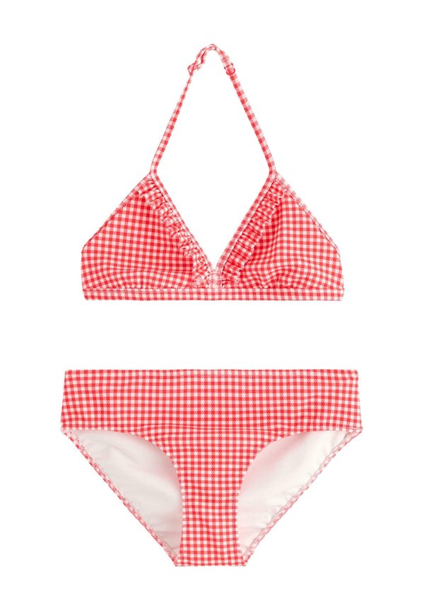 SET WITH GINGHAM PATTERN - Bikini