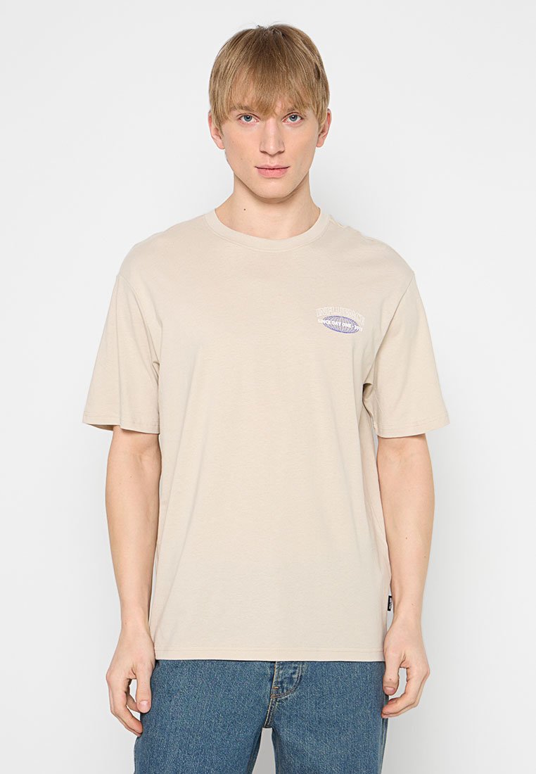 Only & Sons T-shirt print beige
