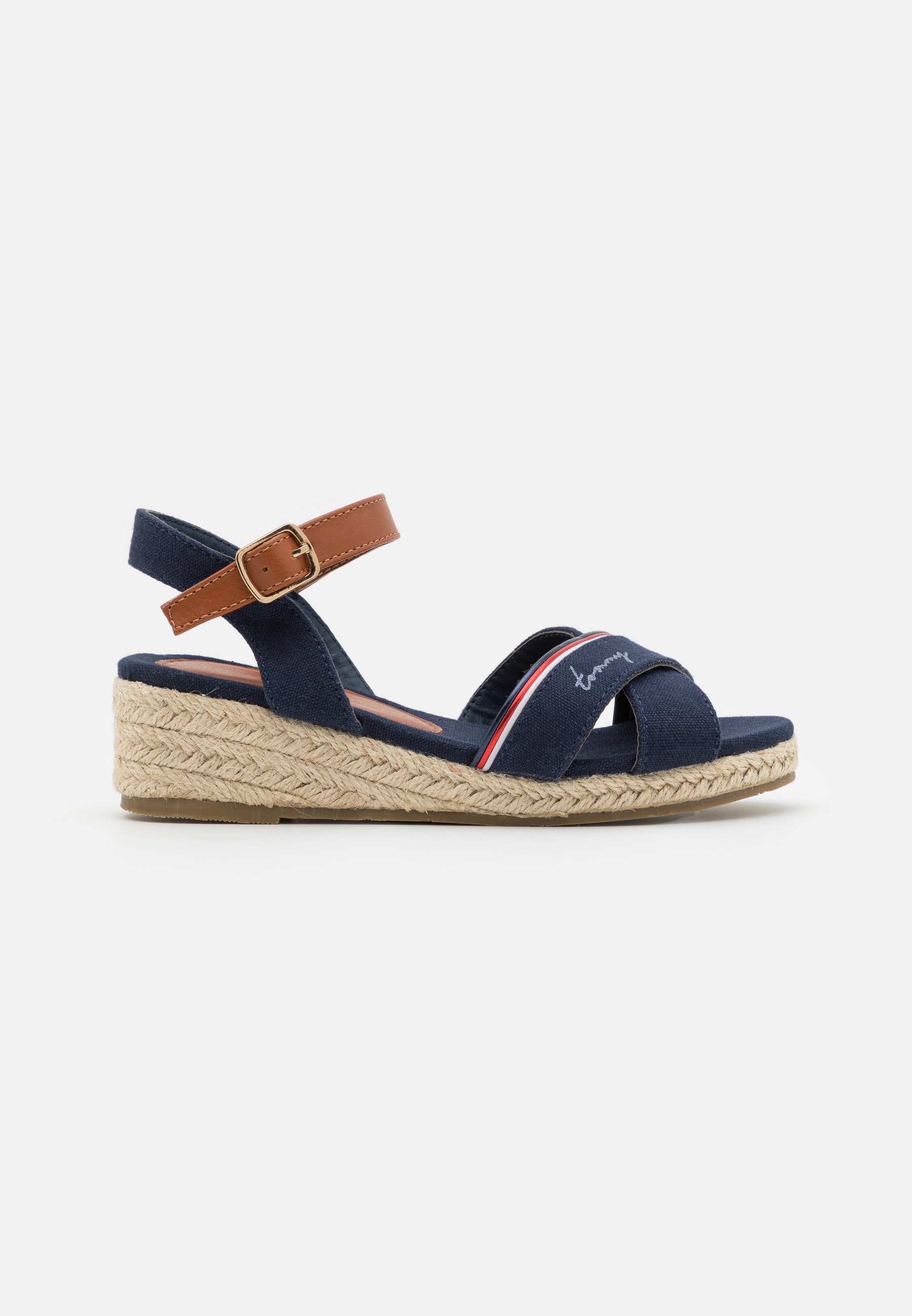 Tommy Hilfiger Sandalias - blue/tobacco/azul marino Zalando.es