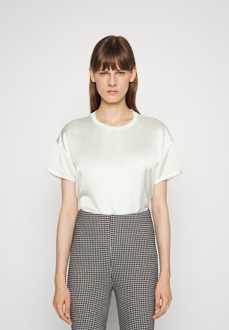 HUGO SMART CREW - T-Shirt basic - natural