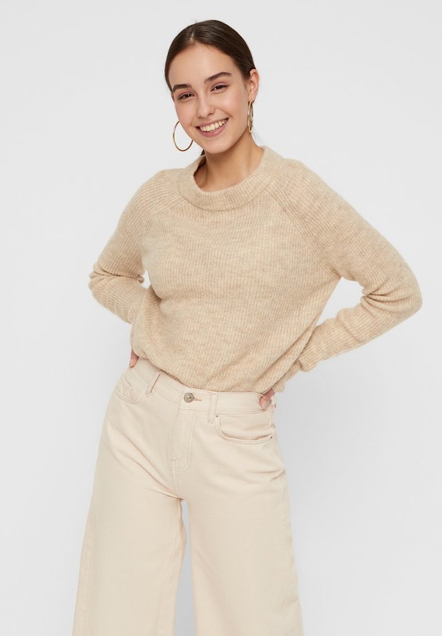 PCELLEN - Trui - white pepper