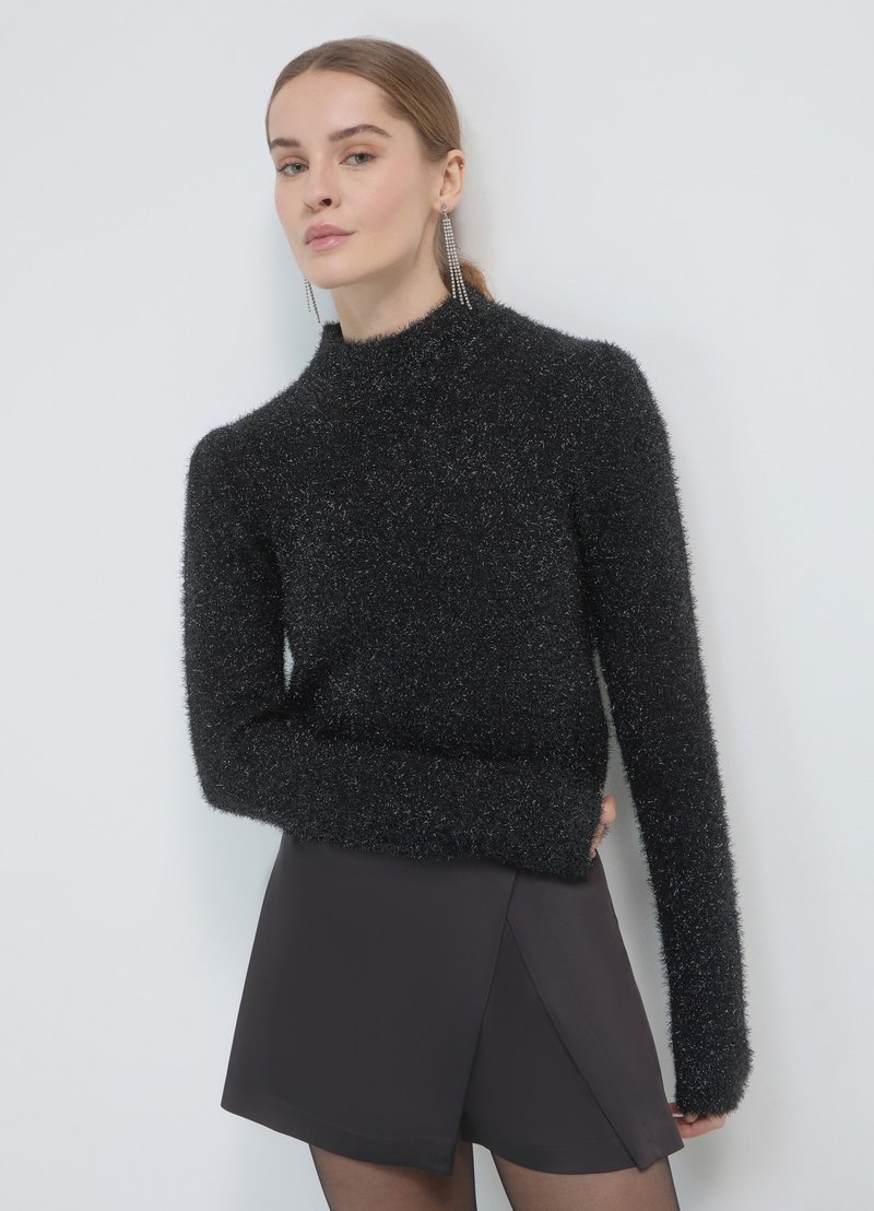 Calliope Strickpullover - noir