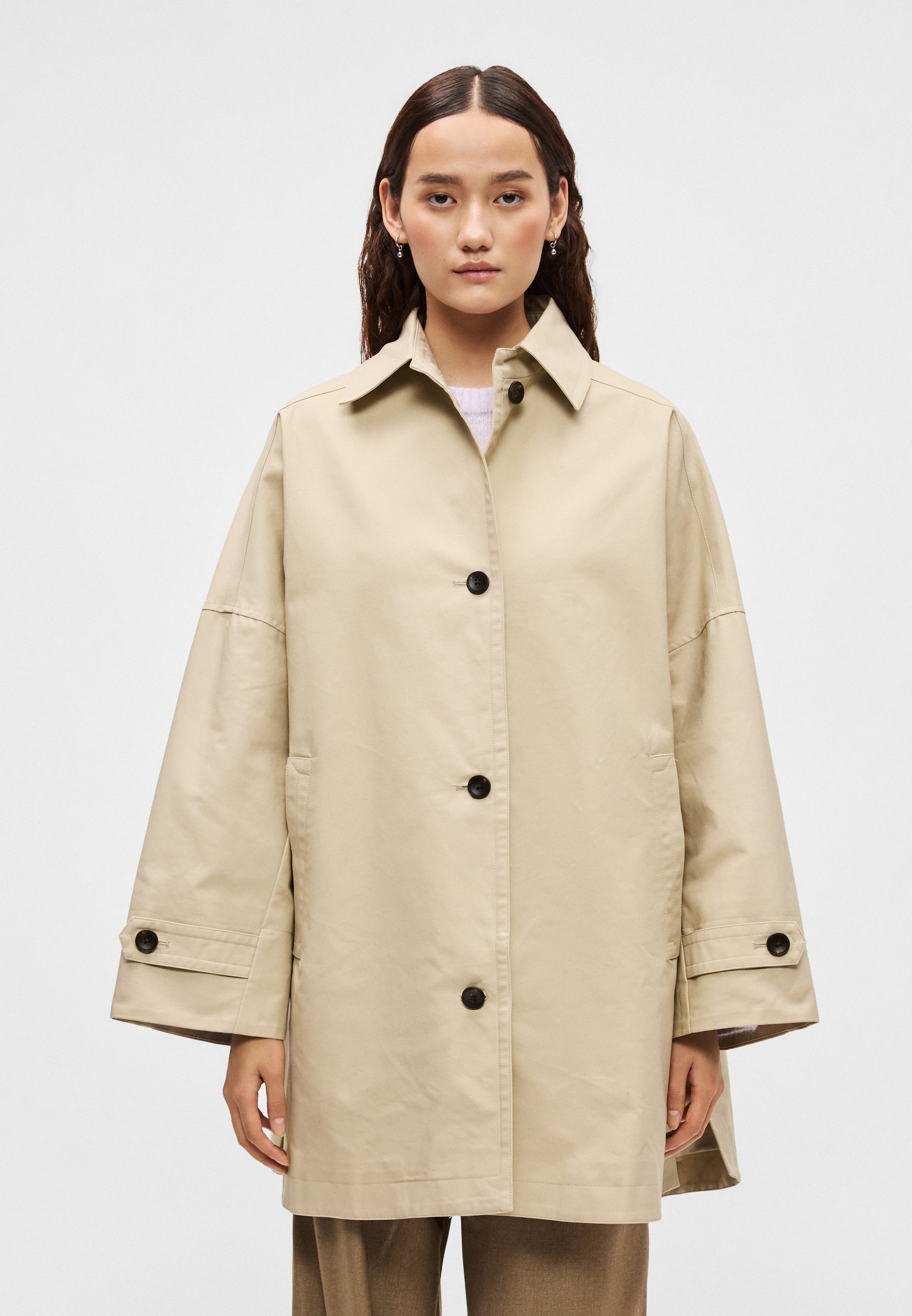 MSCH Copenhagen JACKET - Trenchcoat - safari/beige - Zalando.co.uk