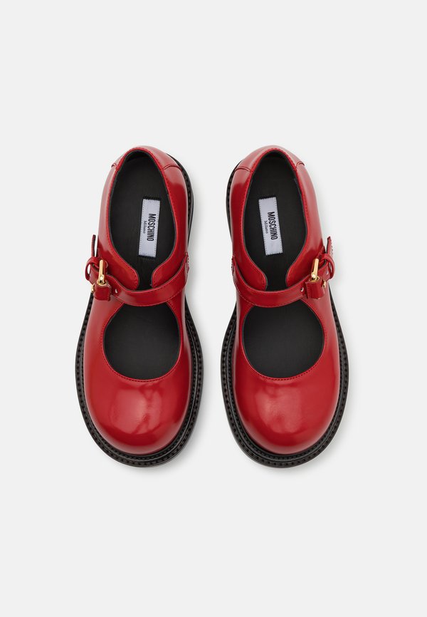 OLIVIA - Slip-ons - rosso4