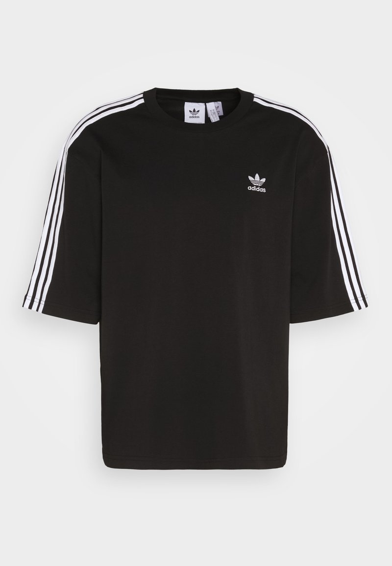 adidas Originals T-shirt print zwart adidas Originals T-shirt print zwart